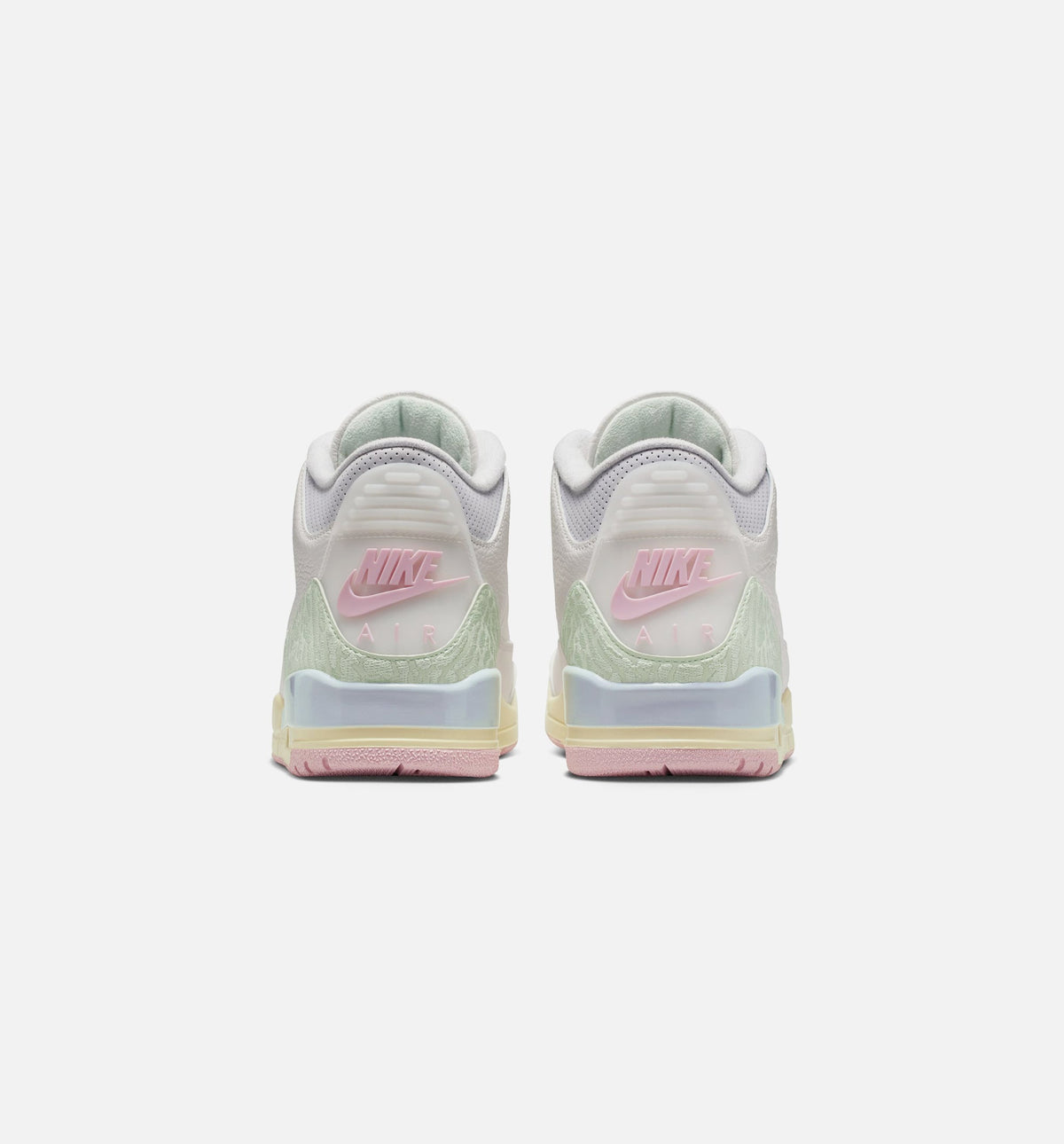 Air Jordan 3 Retro Sail and Jade Aura Men's Lifestyle Shoe – Sail/Jade Aura/Aura/Iced Carmine