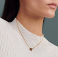 HERMES Gold Pop H Necklace Metal(Mini/Many)