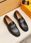 Louis Vuitton Black Hardware Loafers - Smooth Leather Upper
