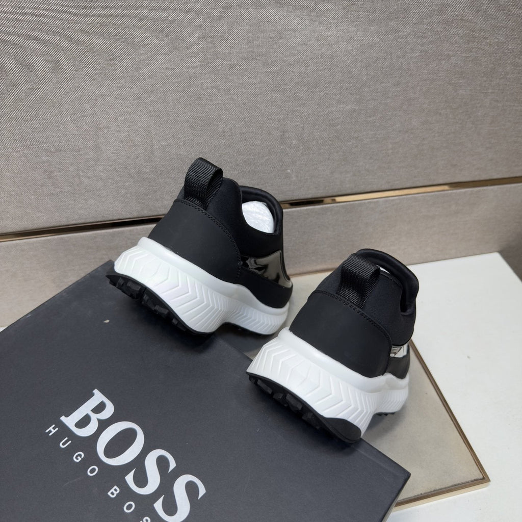Hugo Boss Black Slip-On Shoes