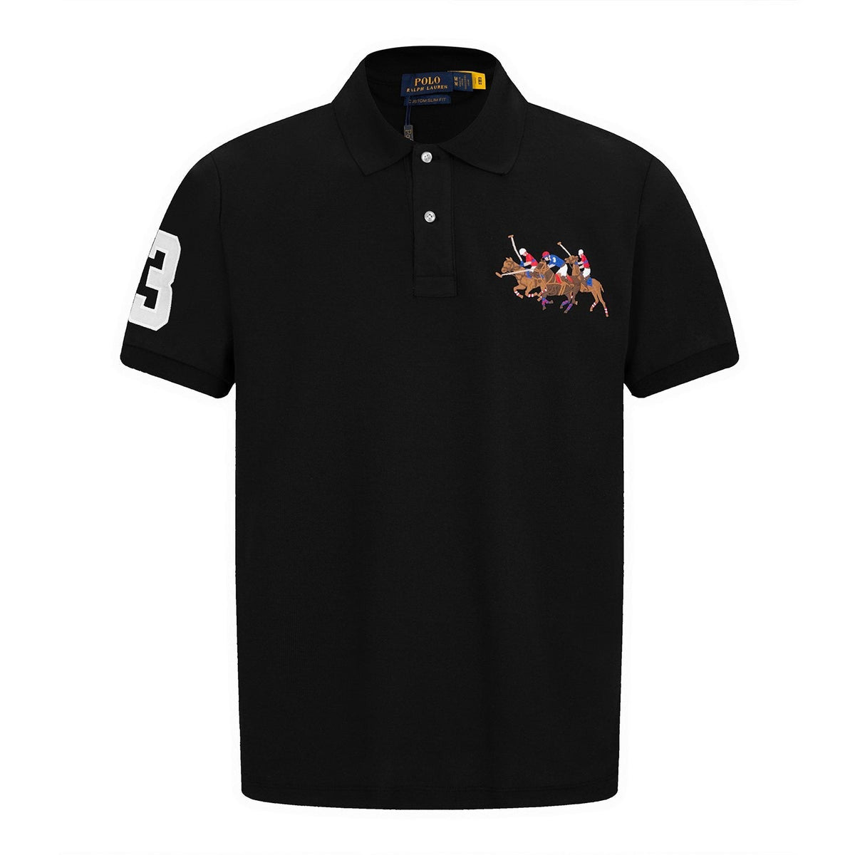 Ralph Lauren Embroidered Horse Short-Sleeve Polo Shirt