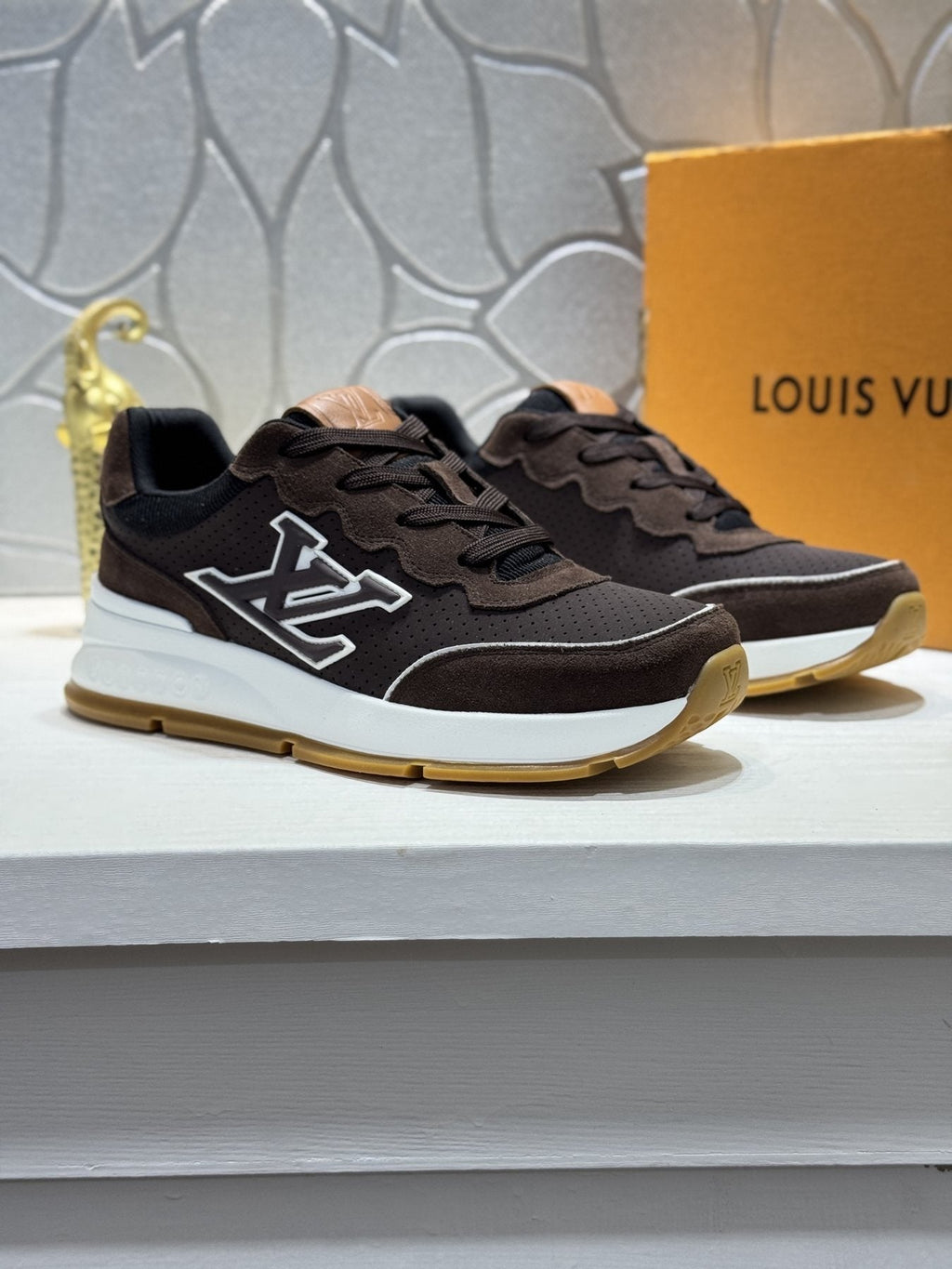 Louis Vuitton LV Panel Low-Top Sneakers