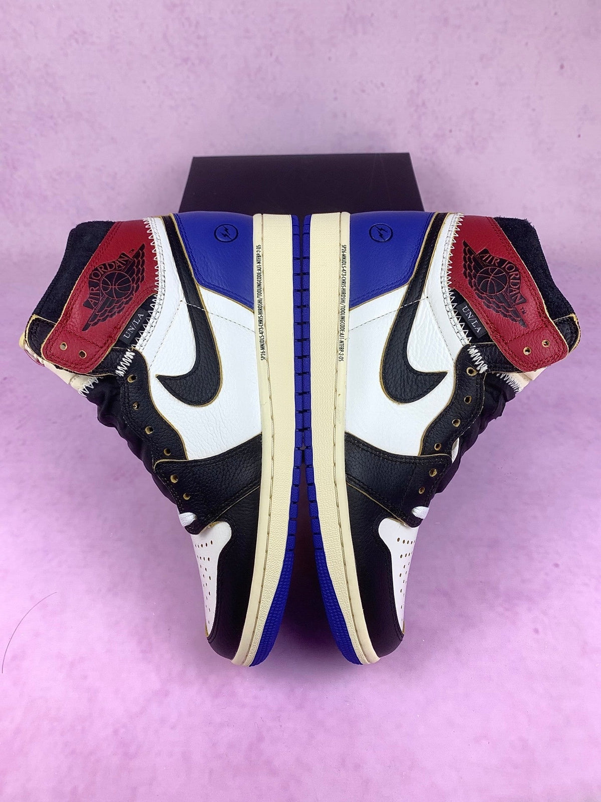 Air Jordan 1 High Three-way collaboration Lightning Unisex Sneakers IO7847-002